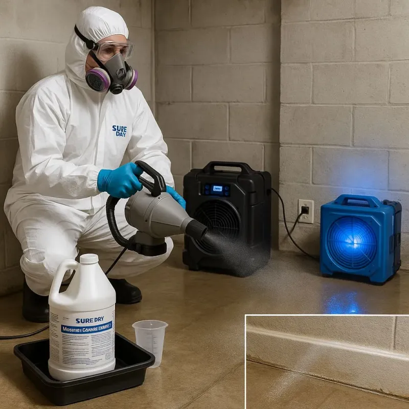 Sanitization and Odor Removal process in Ocean Springs, MS