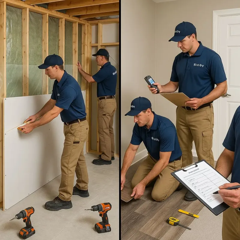 Repairs and Reconstruction process in Ocean Springs, MS