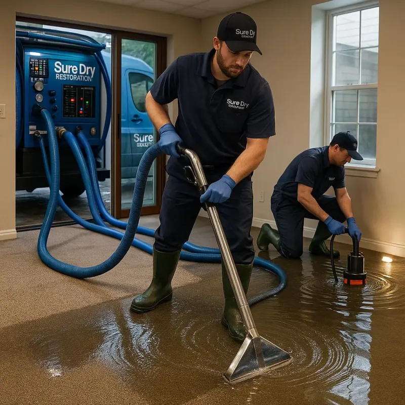 Water Extraction and Removal process in Ocean Springs, MS